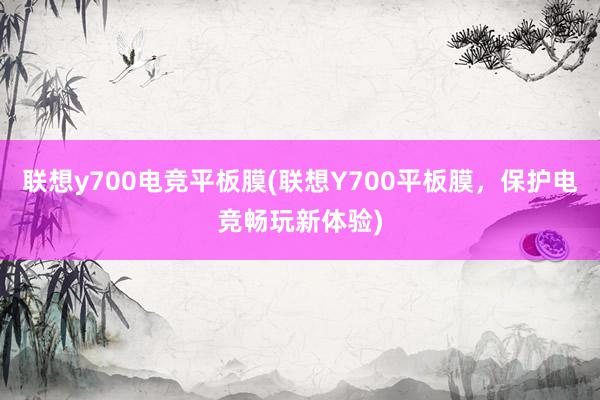 联想y700电竞平板膜(联想Y700平板膜，保护电竞畅玩新体验)