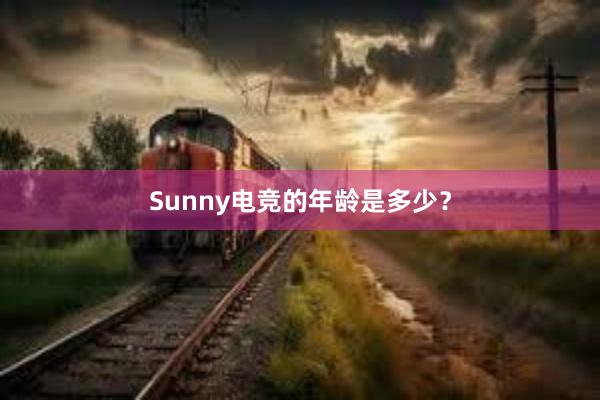 Sunny电竞的年龄是多少？