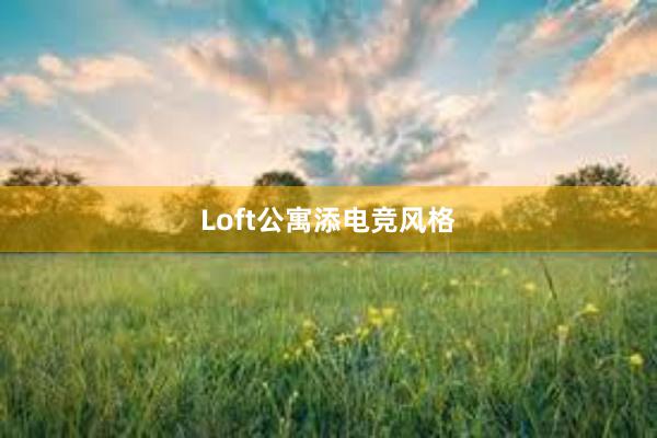 Loft公寓添电竞风格